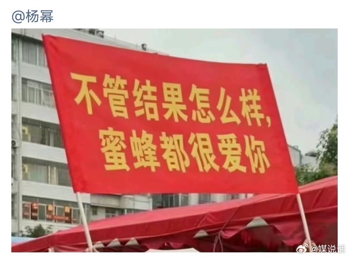 网友说杨幂没得白玉兰视后有两个原因：1. 粉丝不该打这个标语2. 杨幂不该抱着花