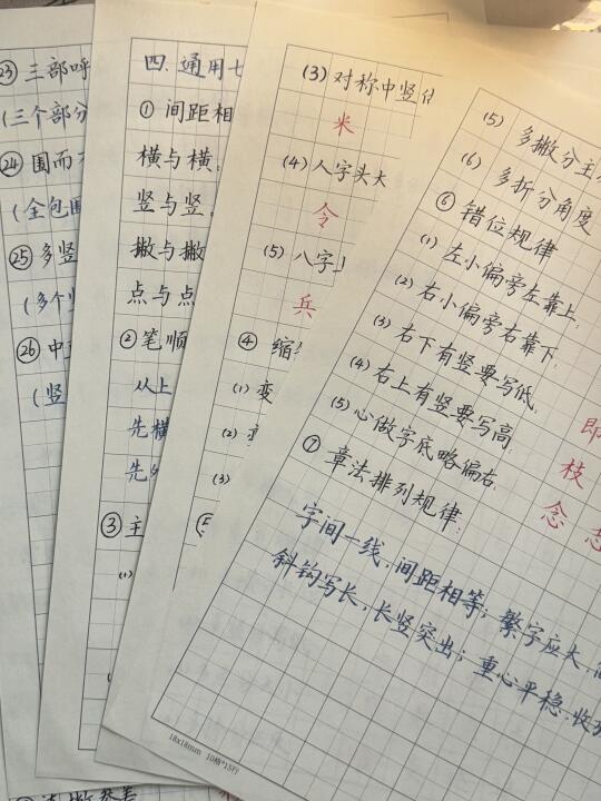 结构规律大全～