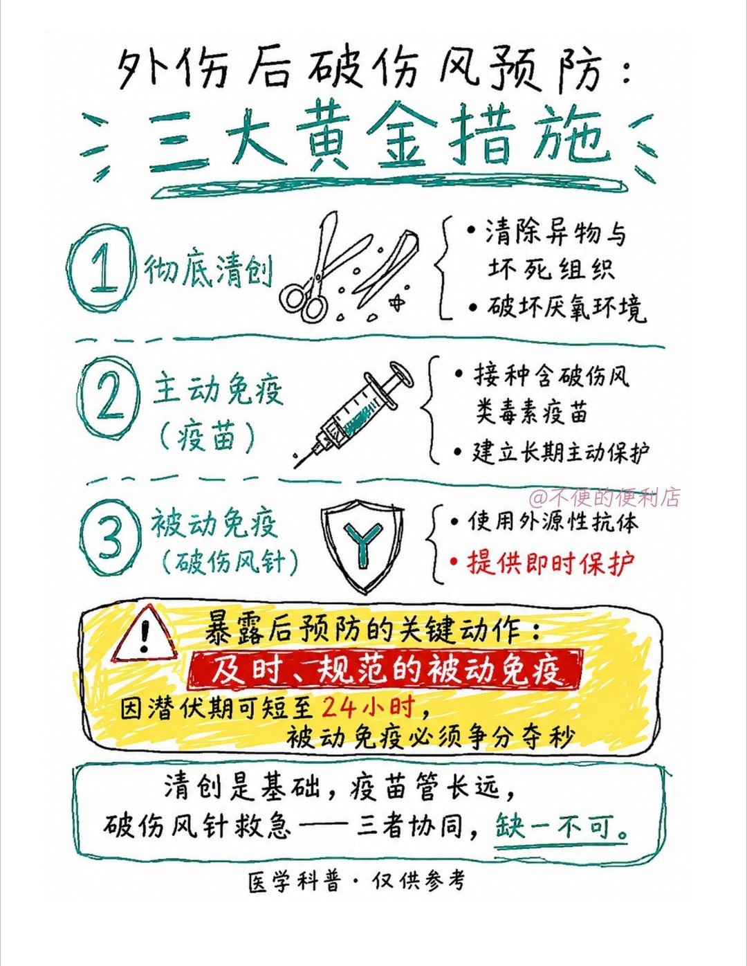 破伤风离我们并没有那么远很多人听说过破伤风，但完全不了解伤口处理要点，科普多传播