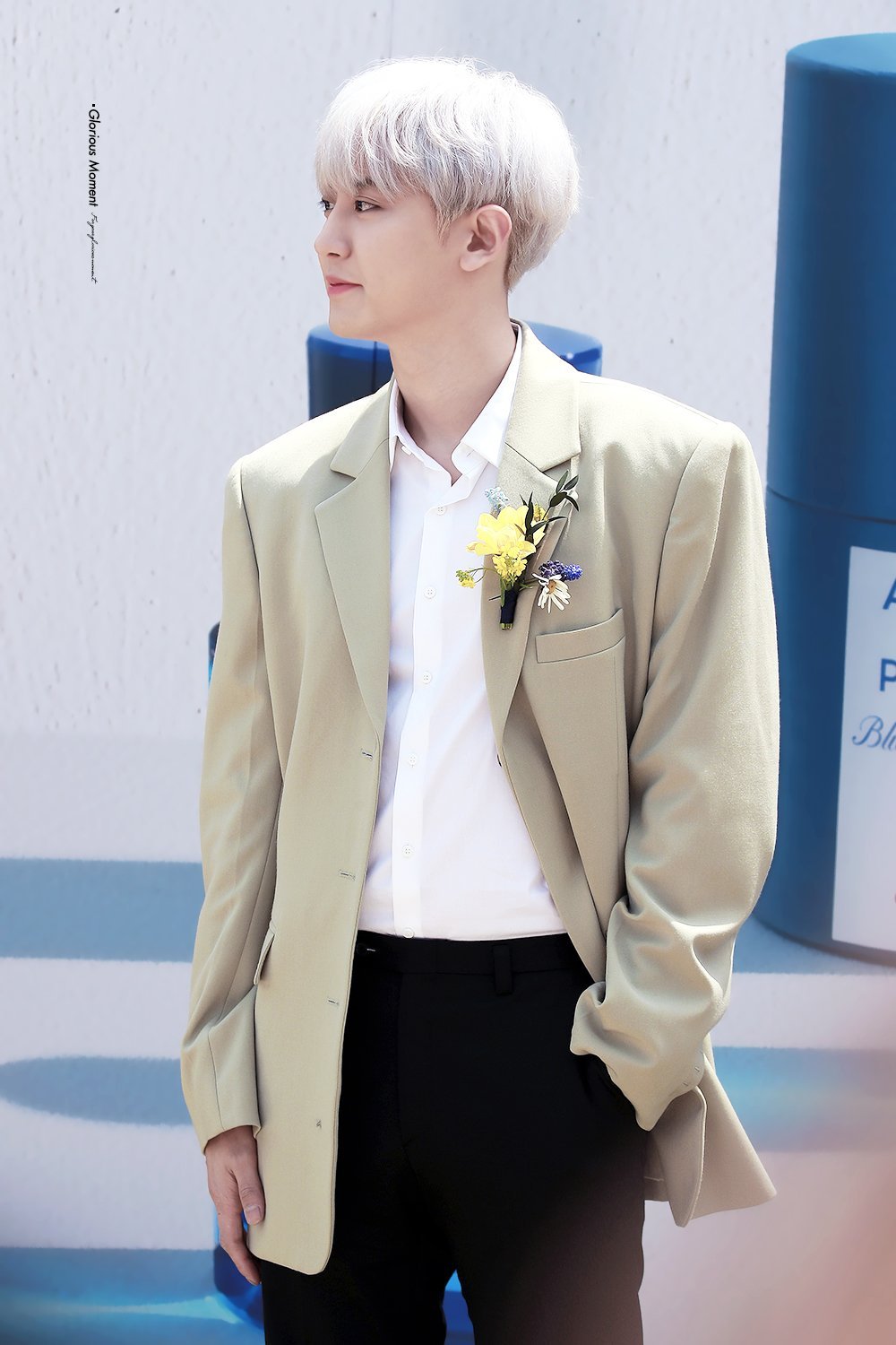 #朴灿烈[超话]#190509 帕尔玛新品发布会 ​​​