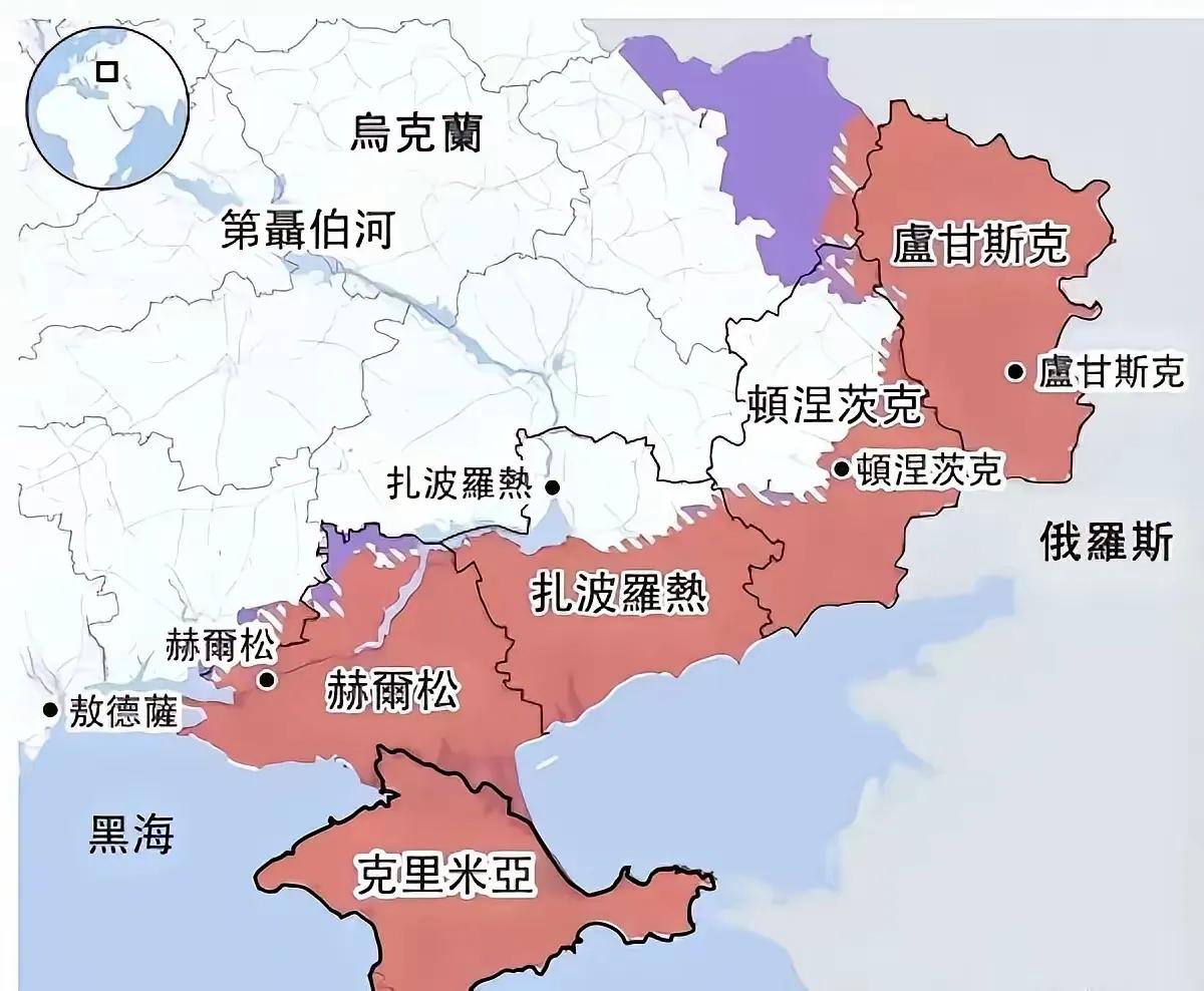 其实俄乌停战就三点:
第一点关于土地。俄罗斯要求必须承认在战场上形成的既成事实，