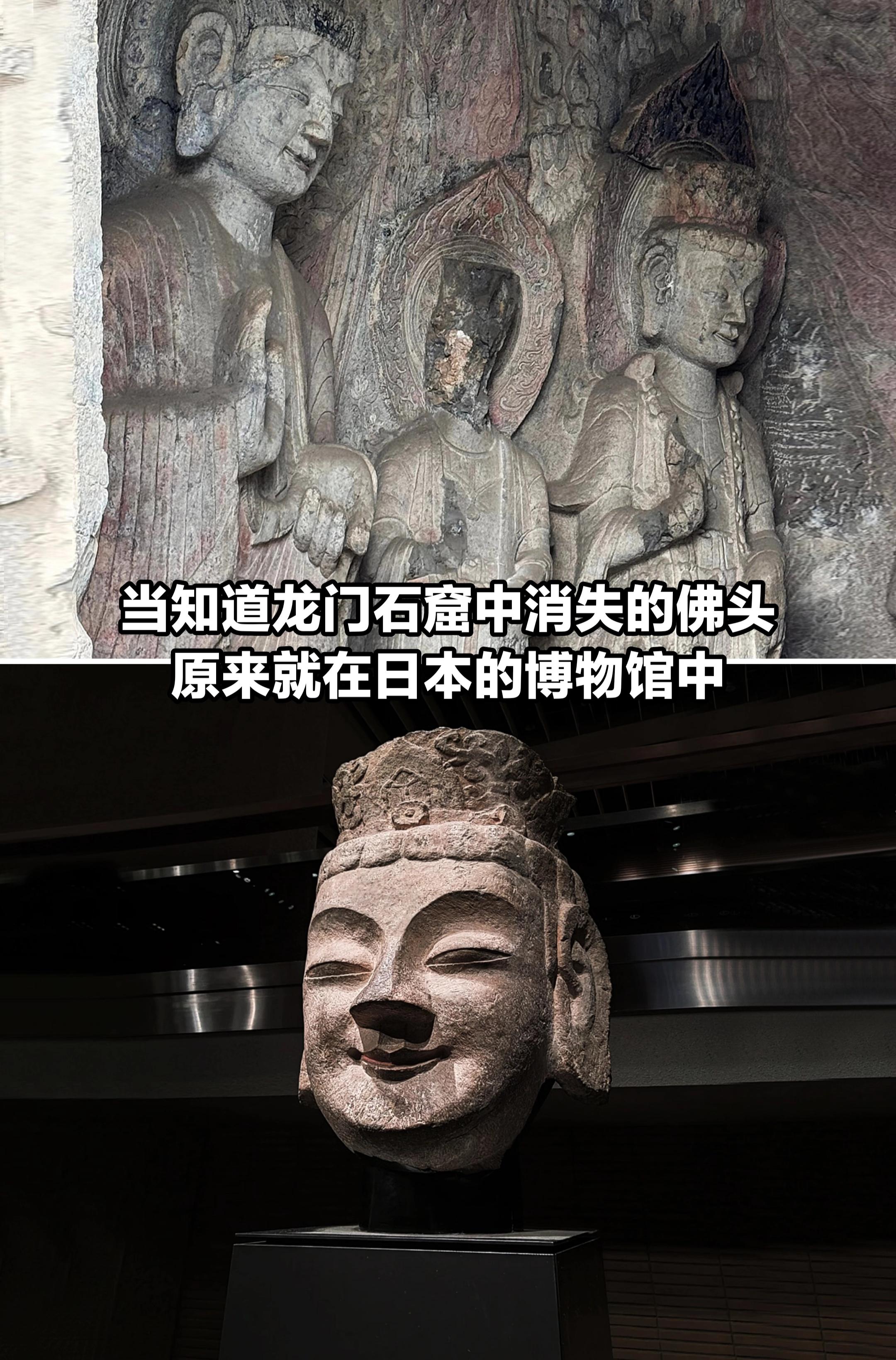 那些消失的佛首，却出现在日本这座博物馆里。