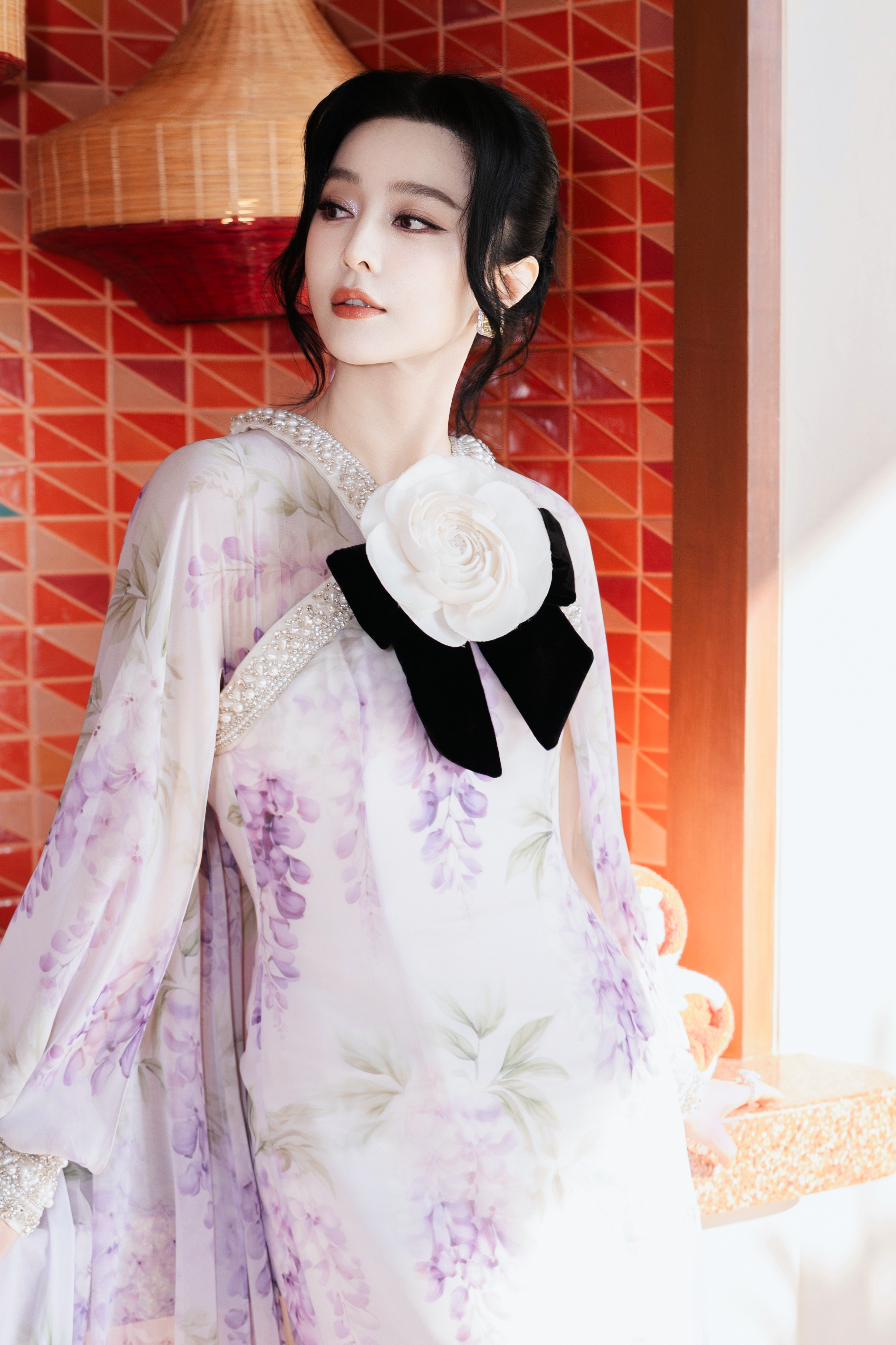 在曼谷艺术馆，范冰冰受邀出席以「A Night in the Healing F