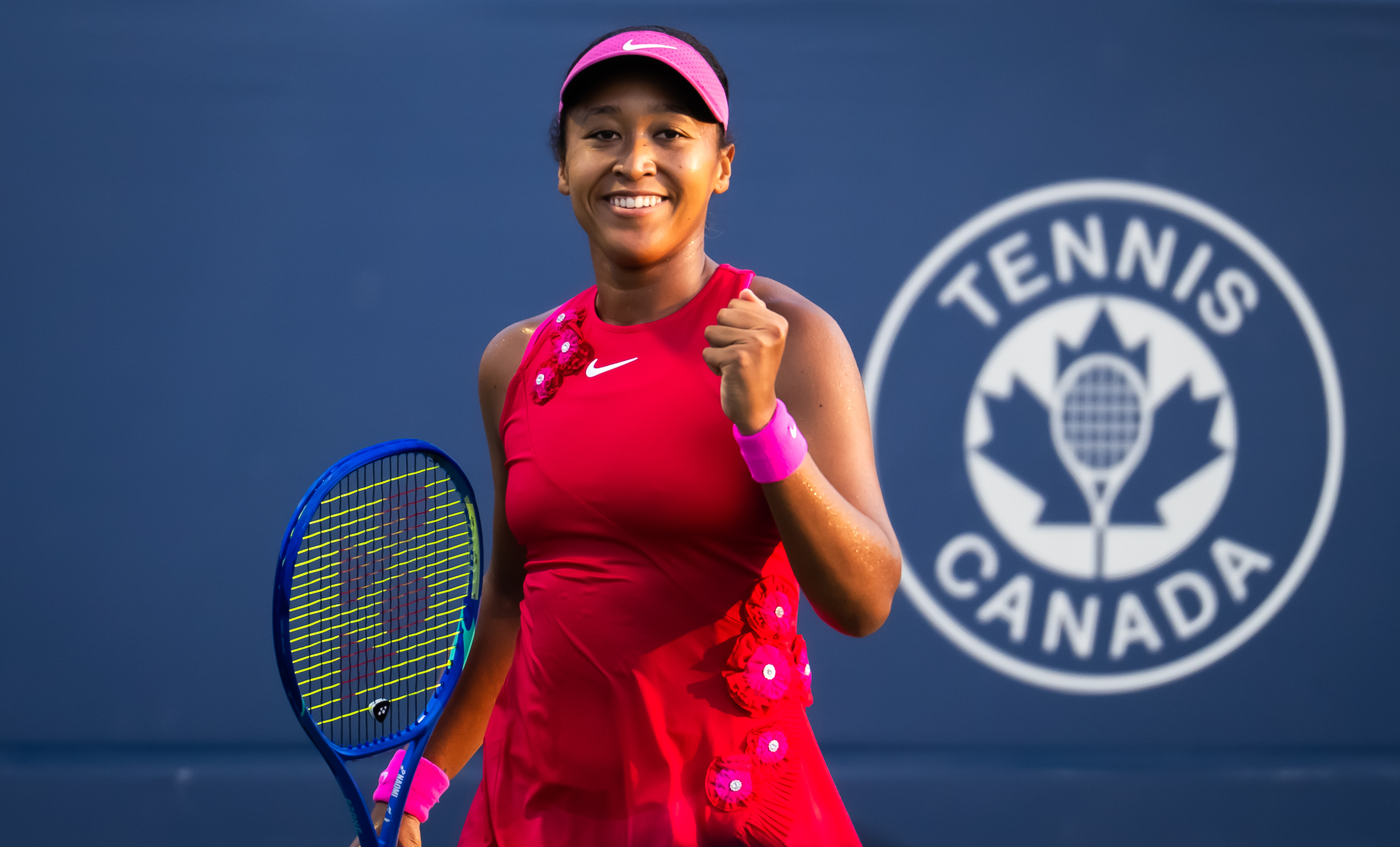大坂直美过关将战莱巴金娜🍿WTA1000多伦多站第四轮，去年赛会亚军、11号种