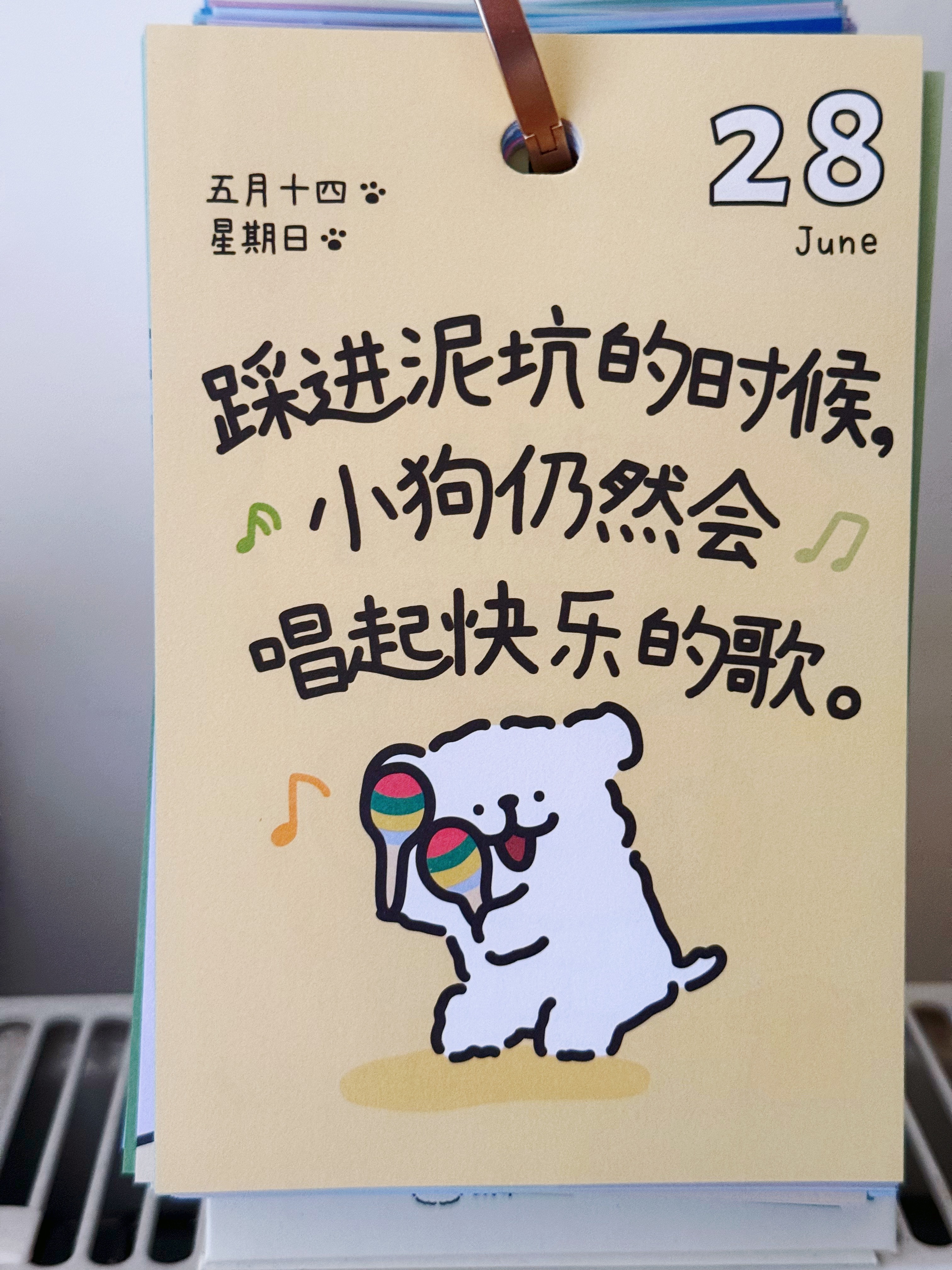 早上好（昨天居然忘了 补上） 