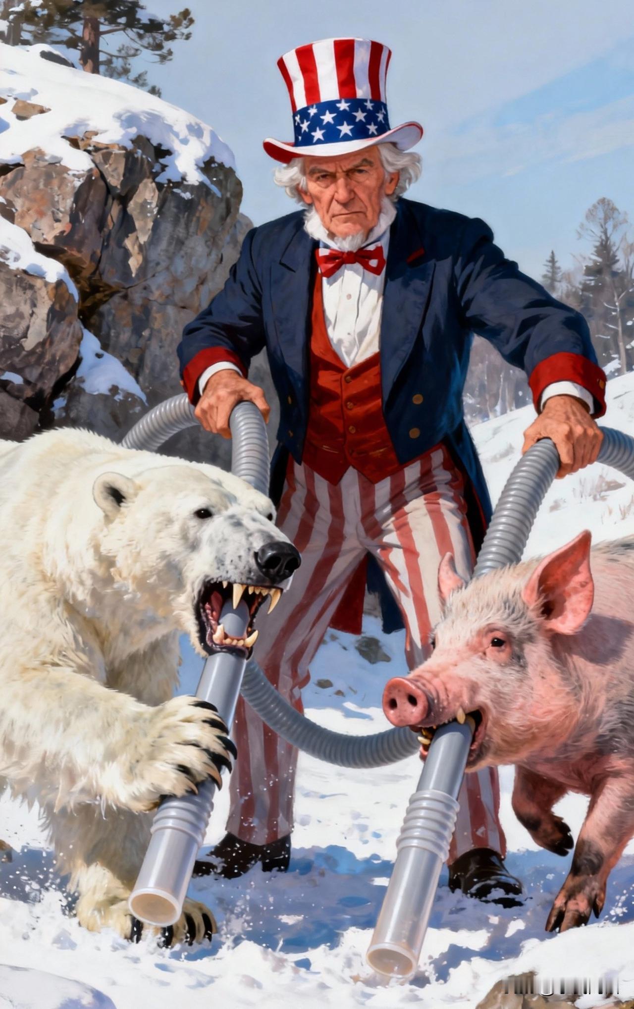 欧盟就是一头蠢猪，竟然通过协议，将逐步并永久停止从俄罗斯进口天然气和石油。那么接