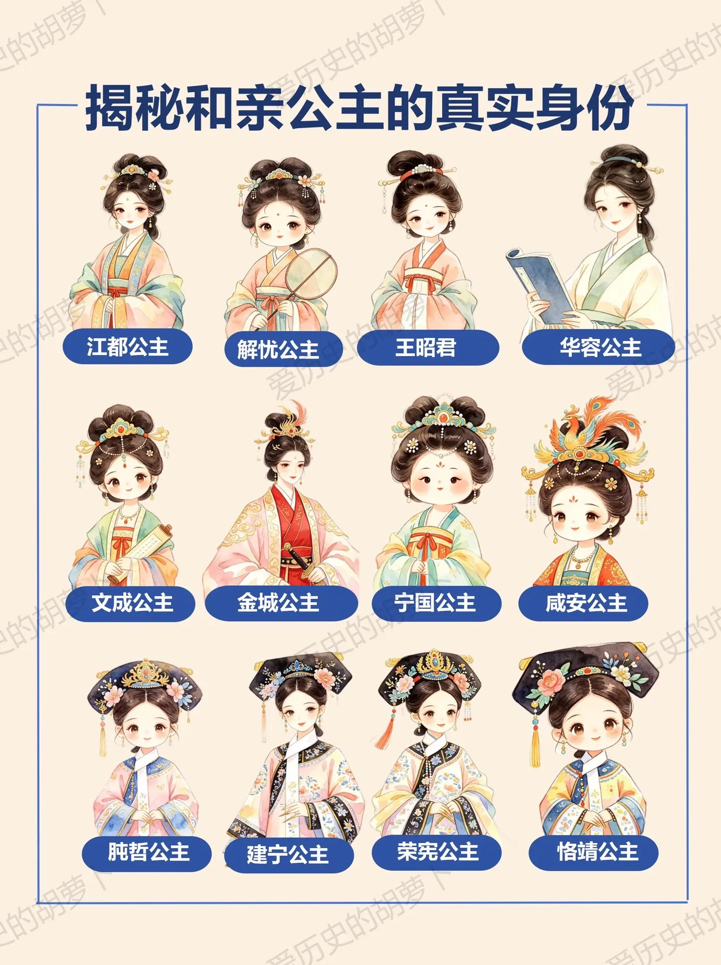 她们是公主，也是棋子｜她们没有铠甲。却守护了和平