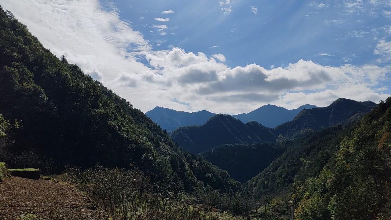 走进秦岭深处的商洛峡口，仿佛闯入了一幅灵动的水墨画卷。群山连绵起伏，沟壑纵横交错