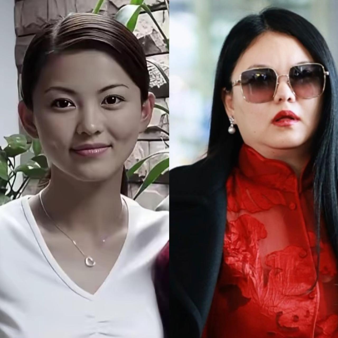 你们有没有发现，

李湘过去和现在对比，

很多人会说她胖了，但是没人说她变丑了