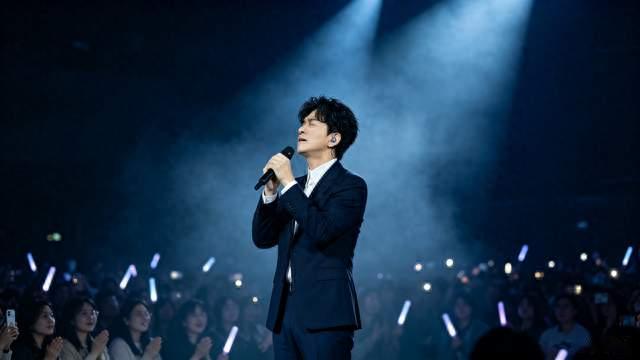 成都演唱会，李健一曲《情怨》致敬刘欢