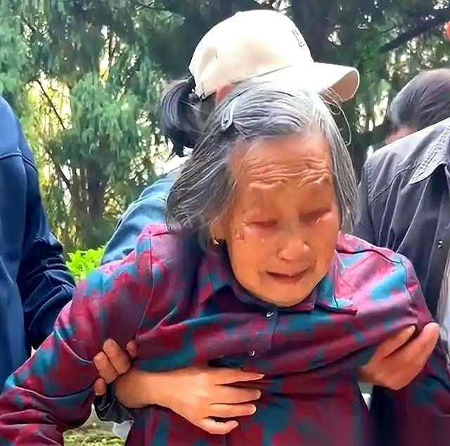 把一个93岁的老人，塞进车里颠簸11个小时，图什么？
图的是去一座陵园，看一眼那