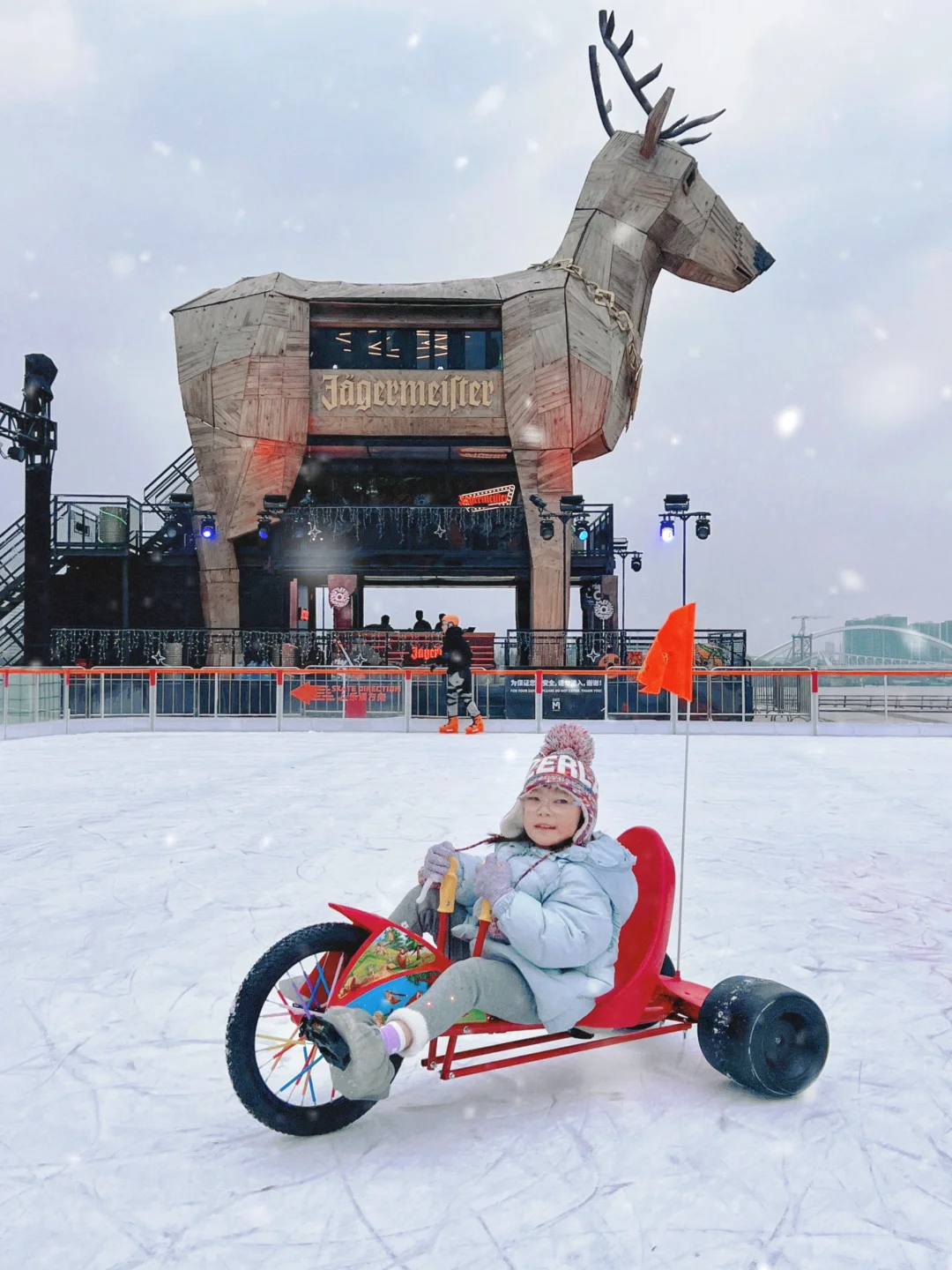 不是什刹海‼️上海阿那亚空降1500平冰场