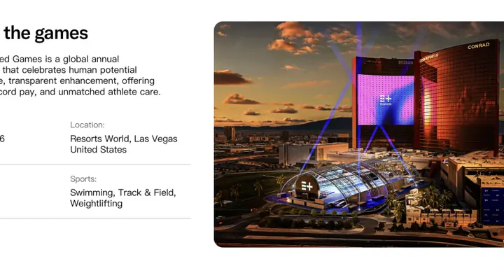 美国富豪要办一场“合法兴奋剂”运动会，目标是量产“超人”