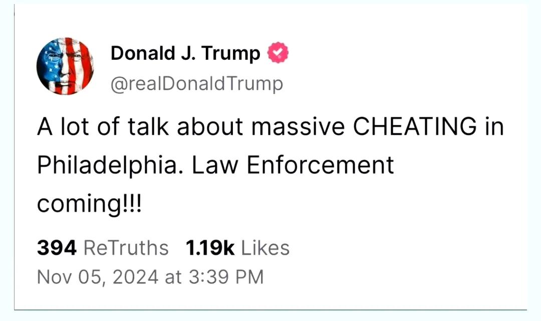 #美国两州率先结束大选投票#
不管如何，特朗普都会大喊民主党作弊了

这事就是看