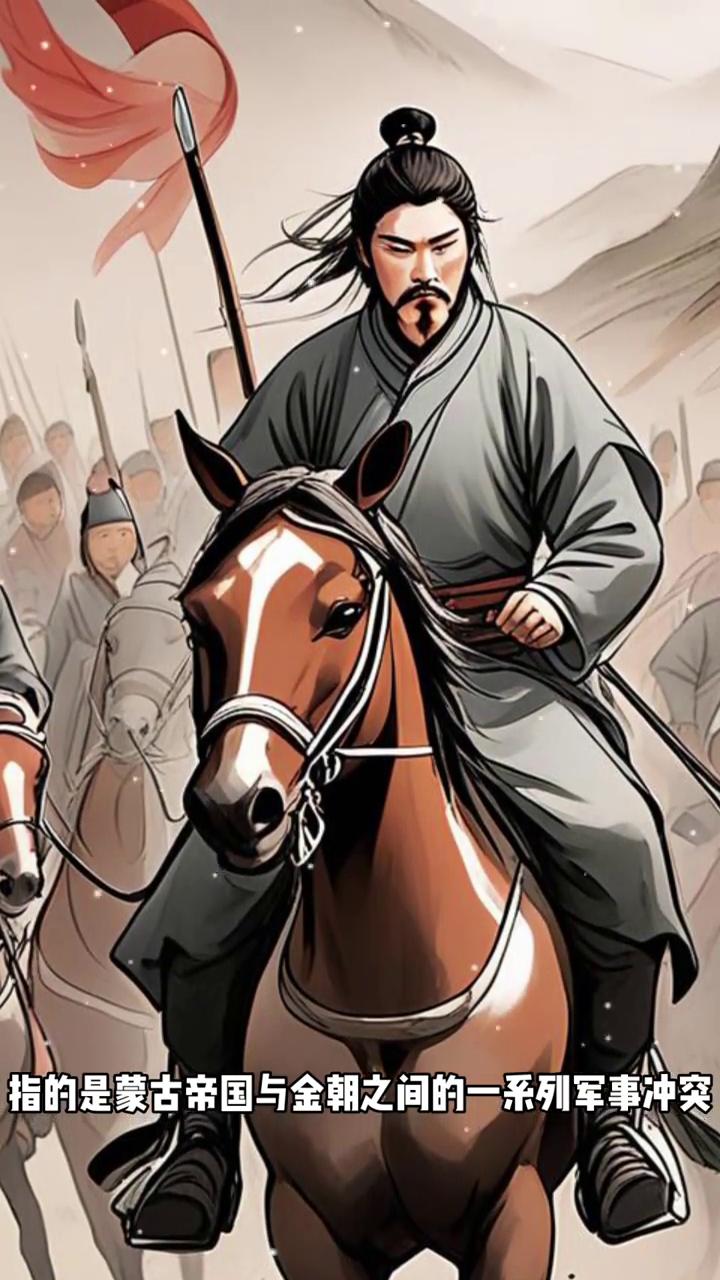 大家好，我是你们的历史博主。今天带大家走进一段鲜为人知却极具影响力的历史：蒙金战