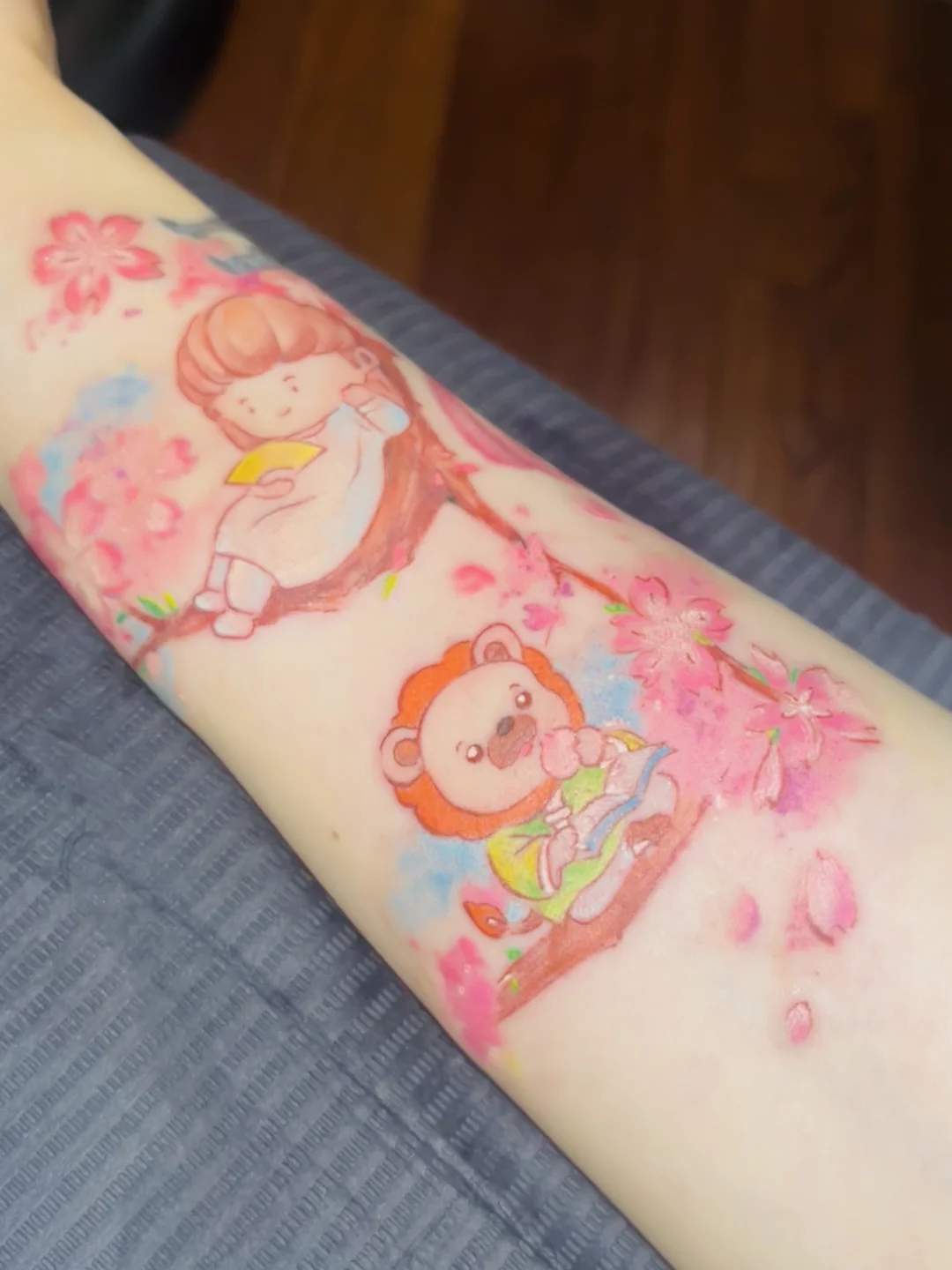 🌸樱花树下，像梦一样