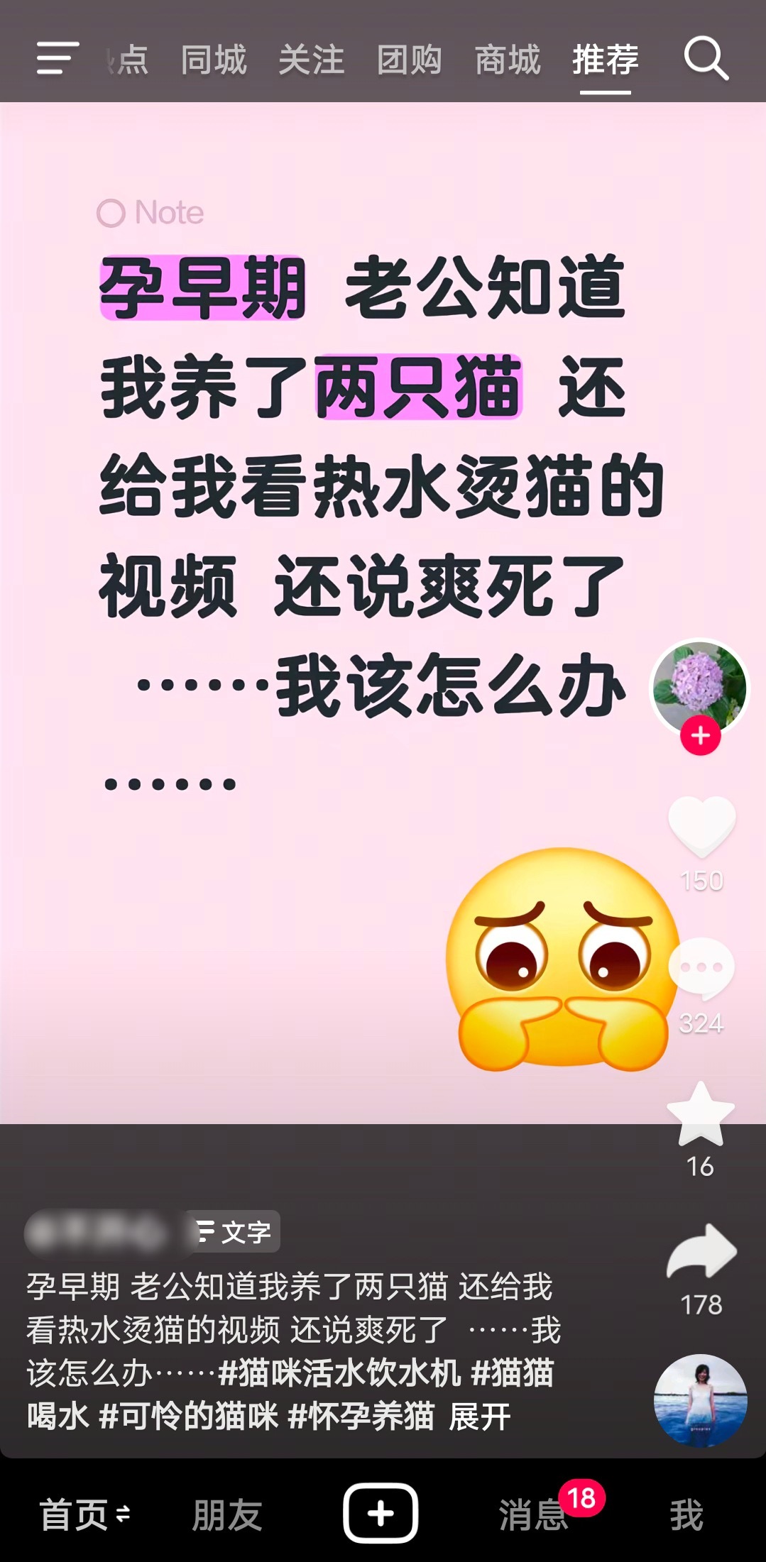 够了我只担心小猫，评论区网友劝了她半天都白说了。。。 