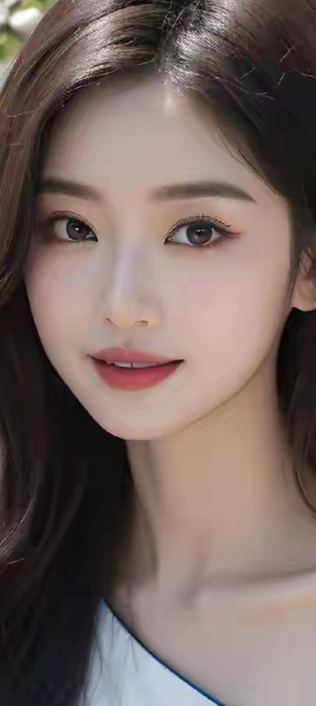 温柔甜美的笑容，让人心动不已！😍💕