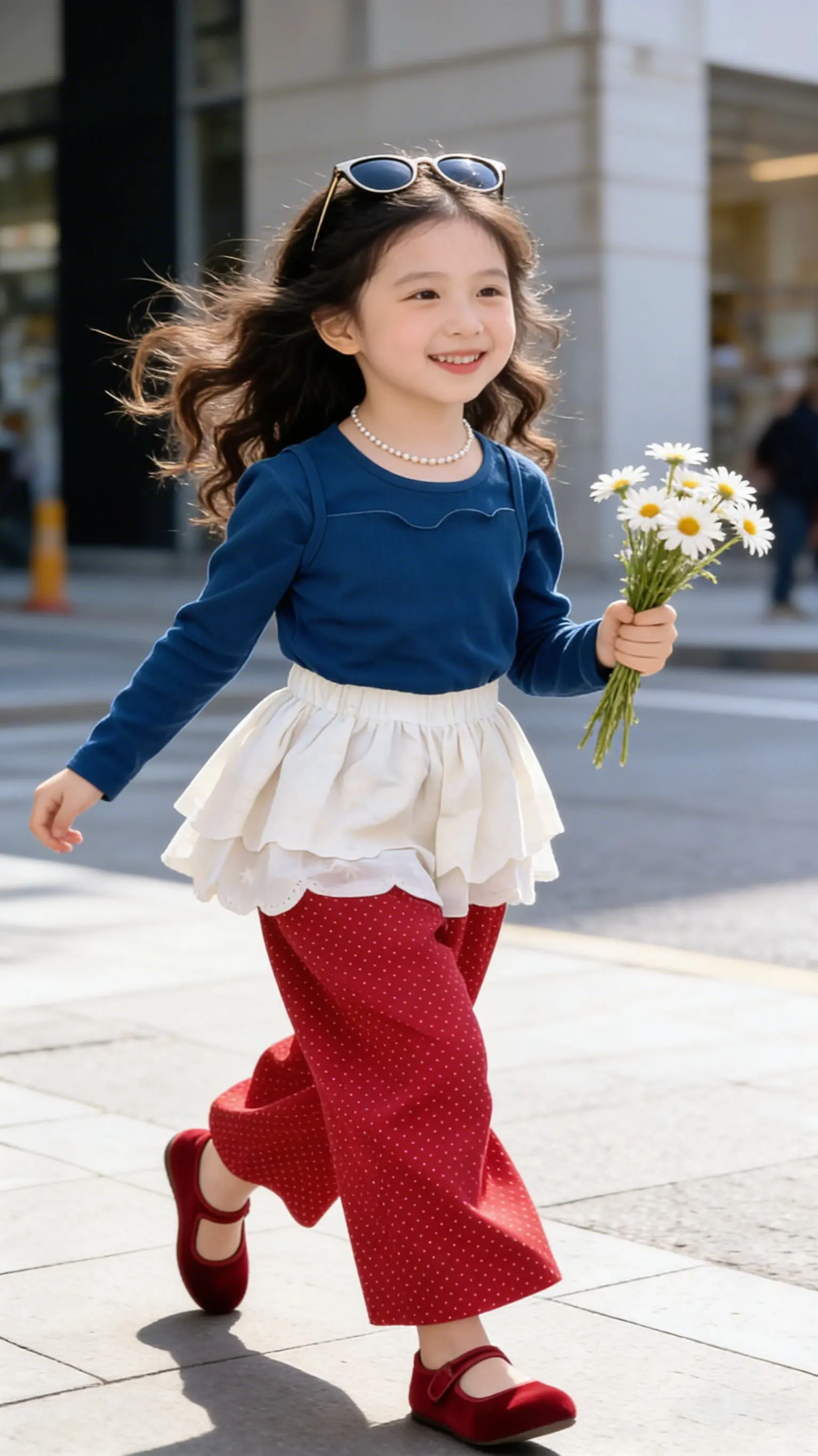 气质穿搭。你们家的女儿春天都穿什么颜色？  。