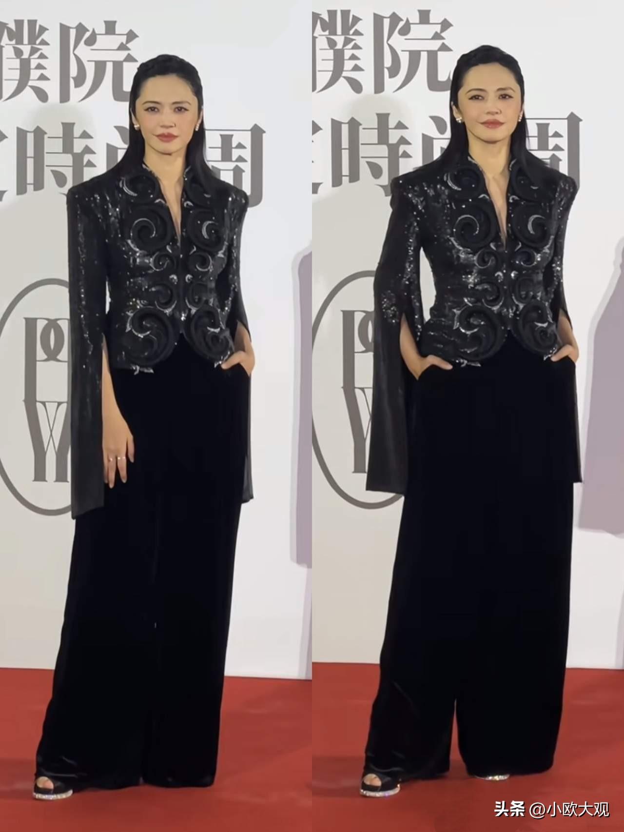 3月21日，浙江嘉兴濮院高定时装周的现场，姚晨的一组生图瞬间引爆全网。

这是她