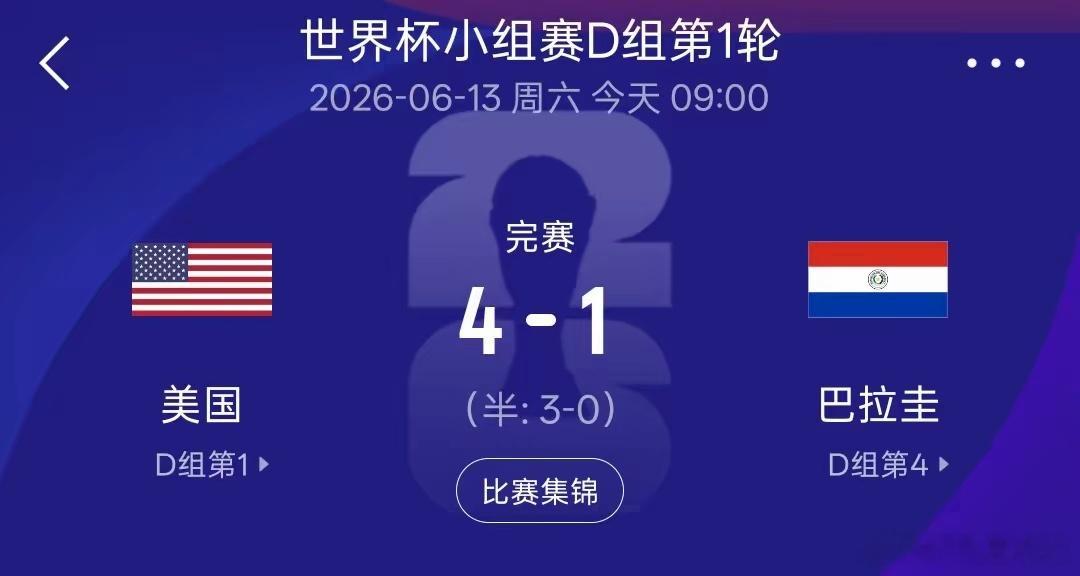 美国队越出彩，中国足球越尴尬！美国4:1大胜南美强队巴拉圭，昔日足球荒漠如今踢出