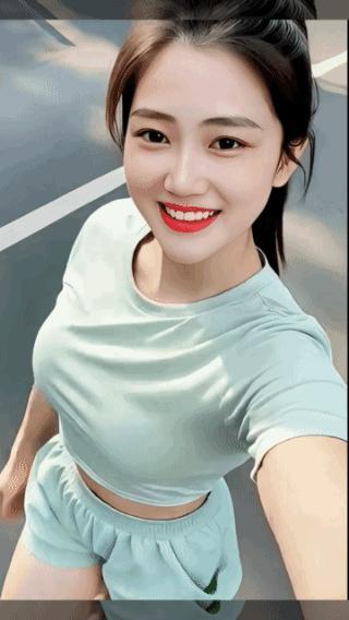 救命啊，
我被美女甜晕了！
这笑容甜度太超标了
直接甜到了我心巴上！
姐姐的颜值