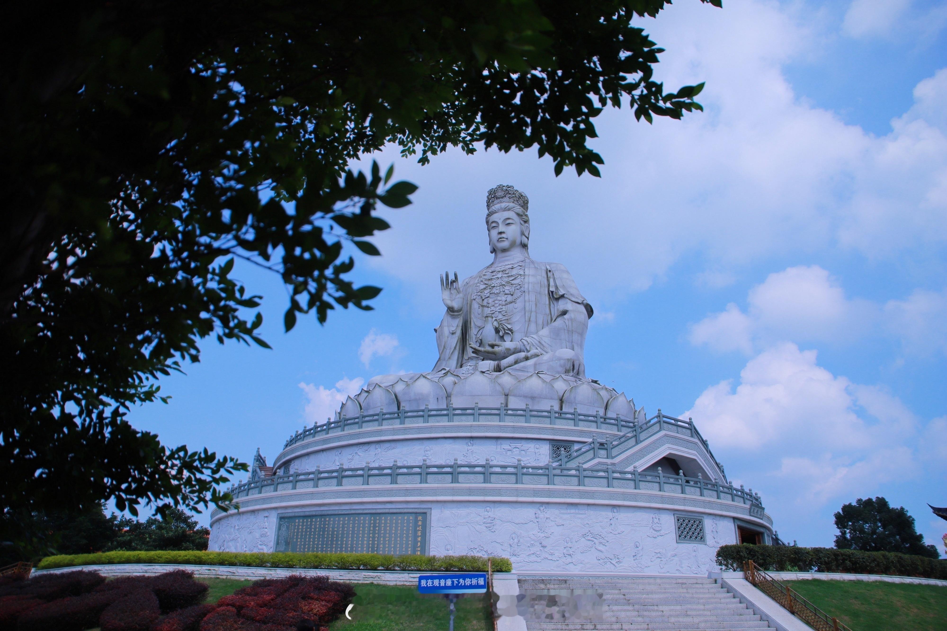 东莞观音山来了就好  陶子去哪浪  遇见美好  全国景区就属东莞观音寺蕞会玩儿[