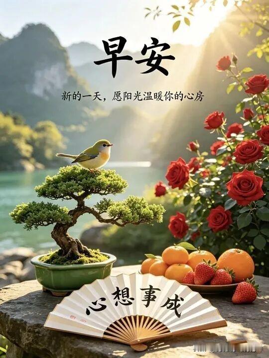 2026/08/08/（农历六月廿六）星期六早上好！清晨阳光，美好一天开始啦！