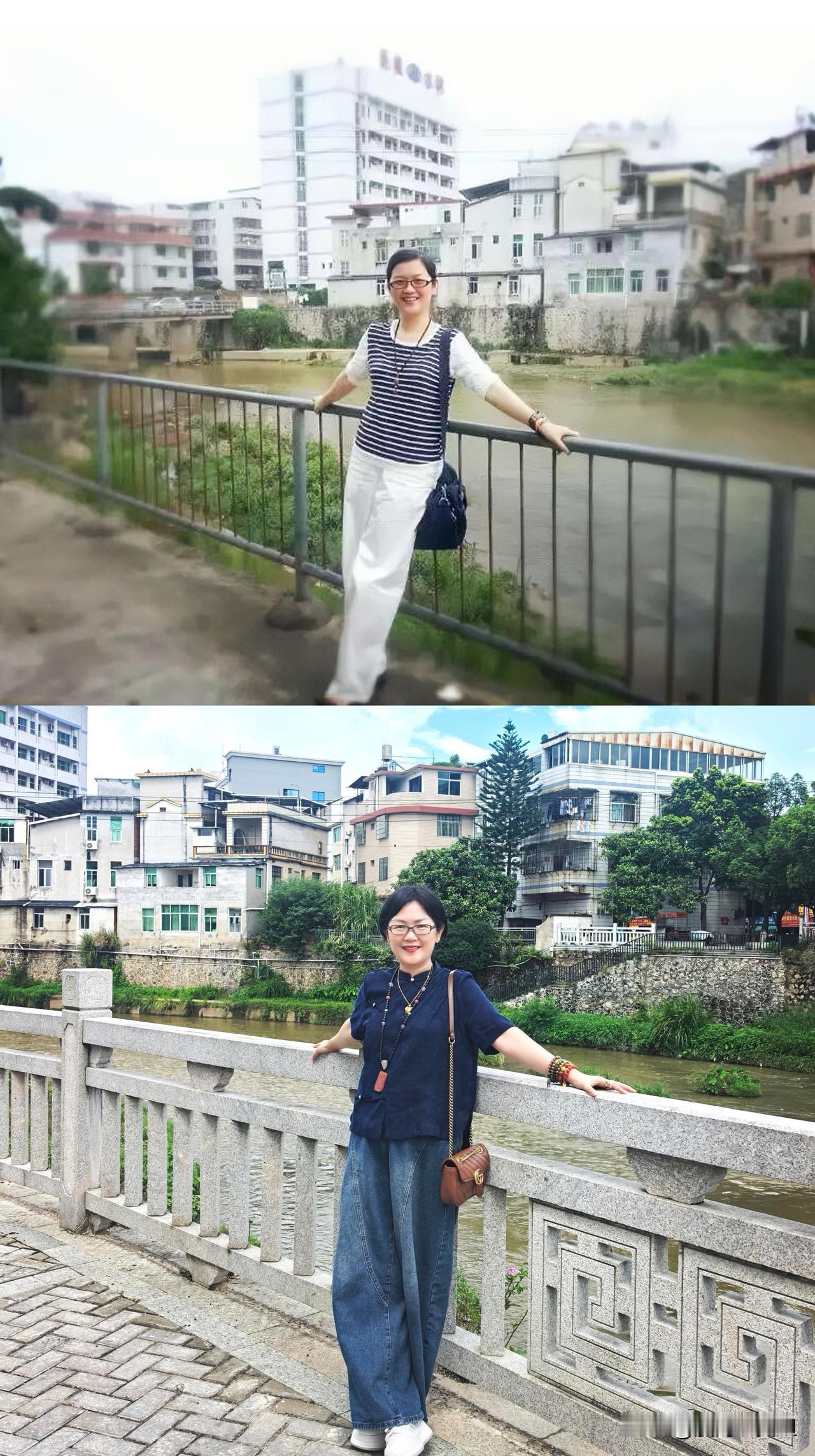 上图是2015年8月
下图是2026年8月
对比一下
相隔十几年年
变老的路上的