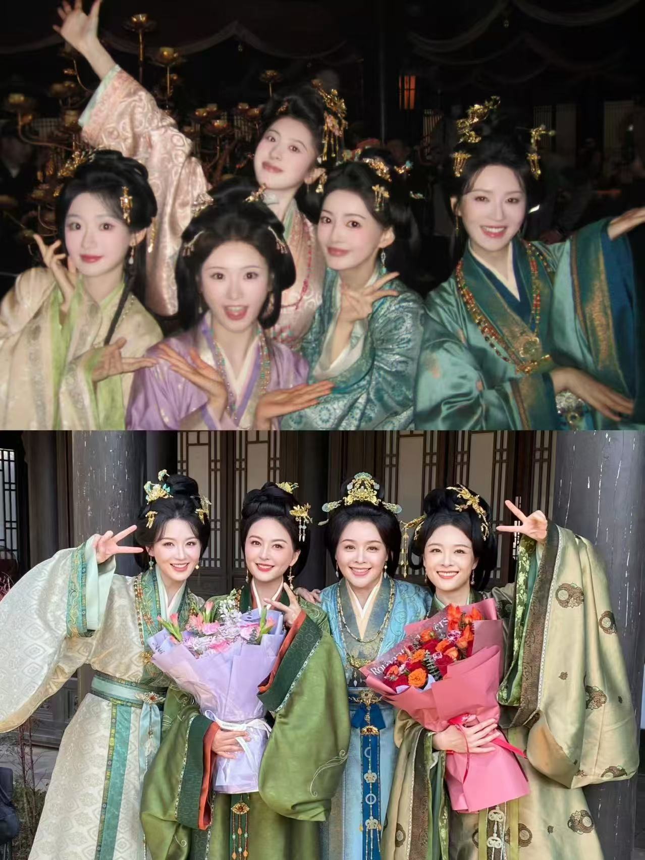 嫁金钗强女阵容 尹文萱毛林林陈紫函戴娇倩孔琳，这几个名字放在一起弹幕应该不会少。
