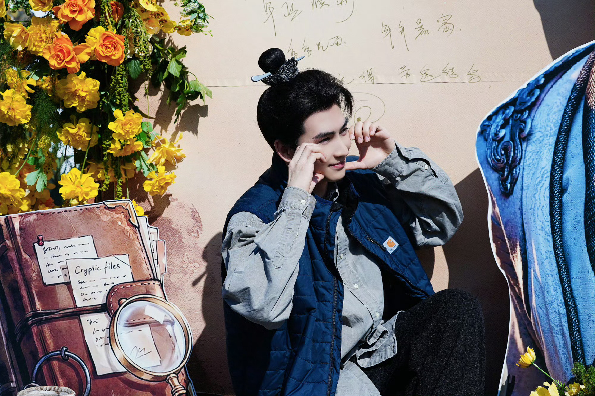 黄俊捷大宋奇闻录杀青啦，3.16发布杀青物料，恭喜小黄啦。 