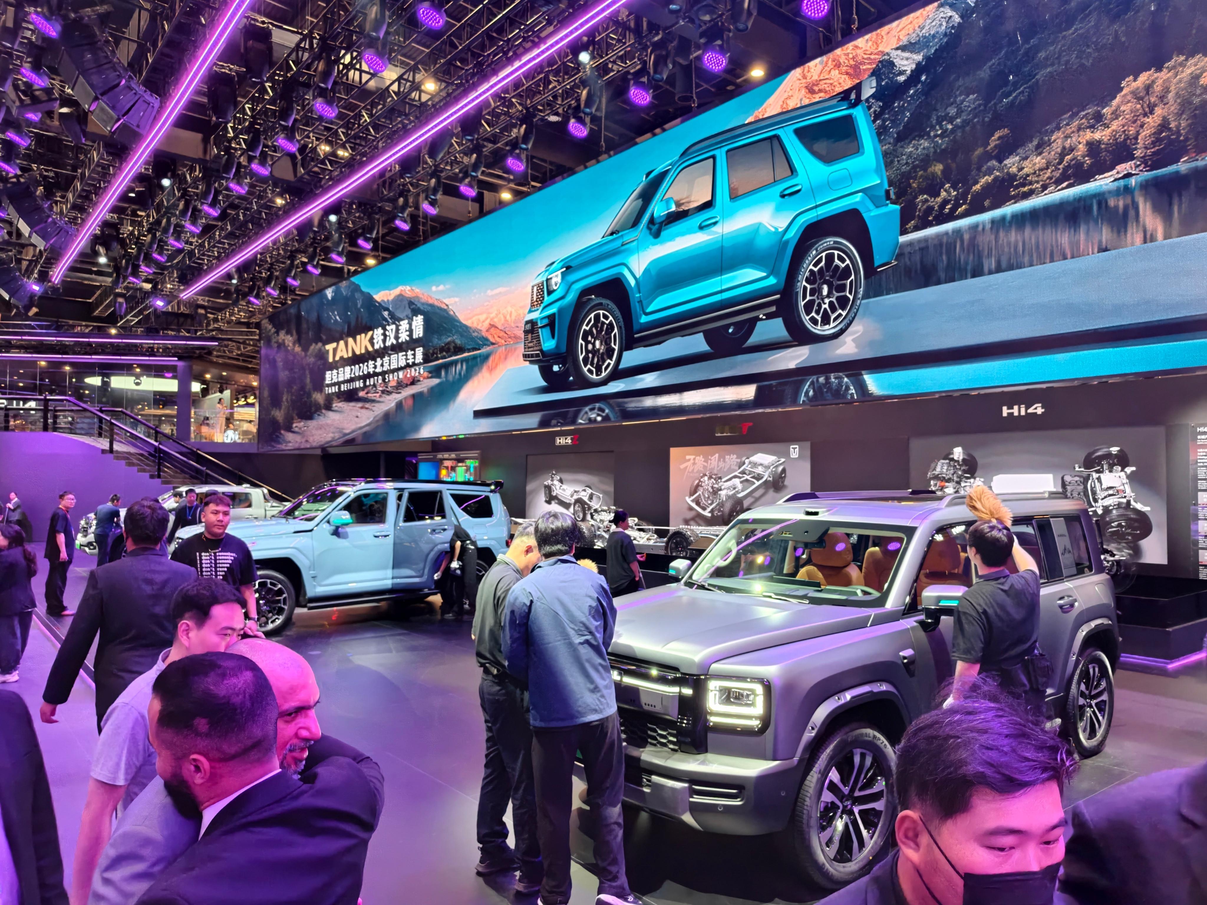 铁汉柔情，一会看 长城汽车 坦克发布会2026北京车展长城汽车以契约精神迈入归元