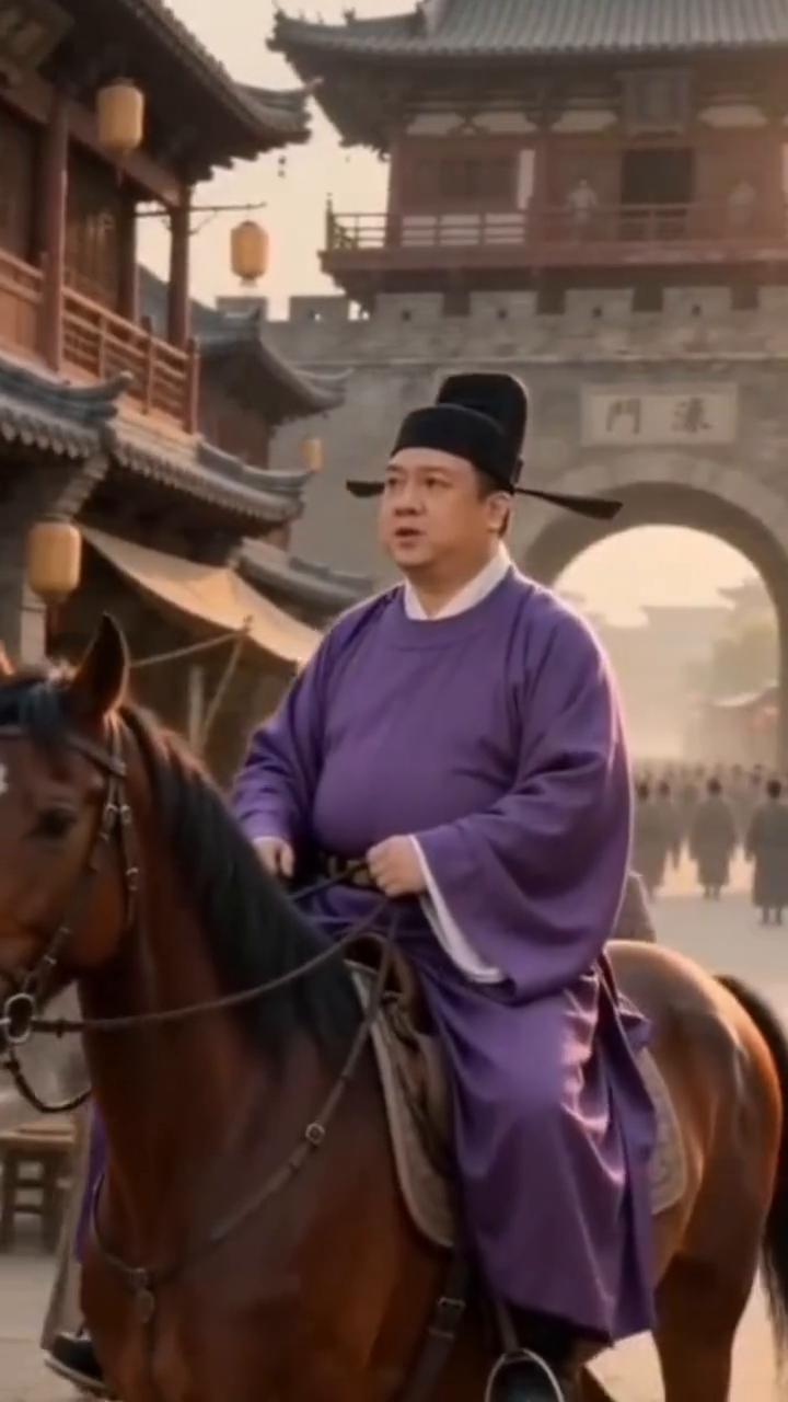 《清明上河图》。
图中吟诗人。
遍水春烟正渺然，虹桥杨柳带青烟。
无端烟雨江南梦