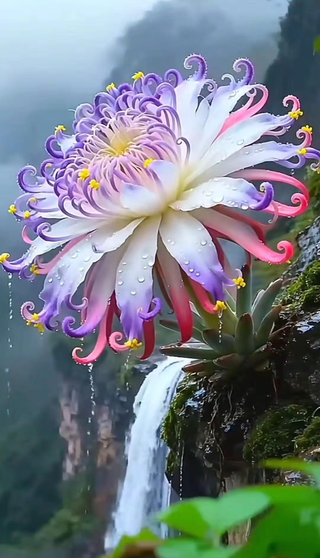 昙花一现。世人总叹昙花一现的遗憾，总惋惜它只在静谧的深夜悄然盛开，转瞬便归于沉寂