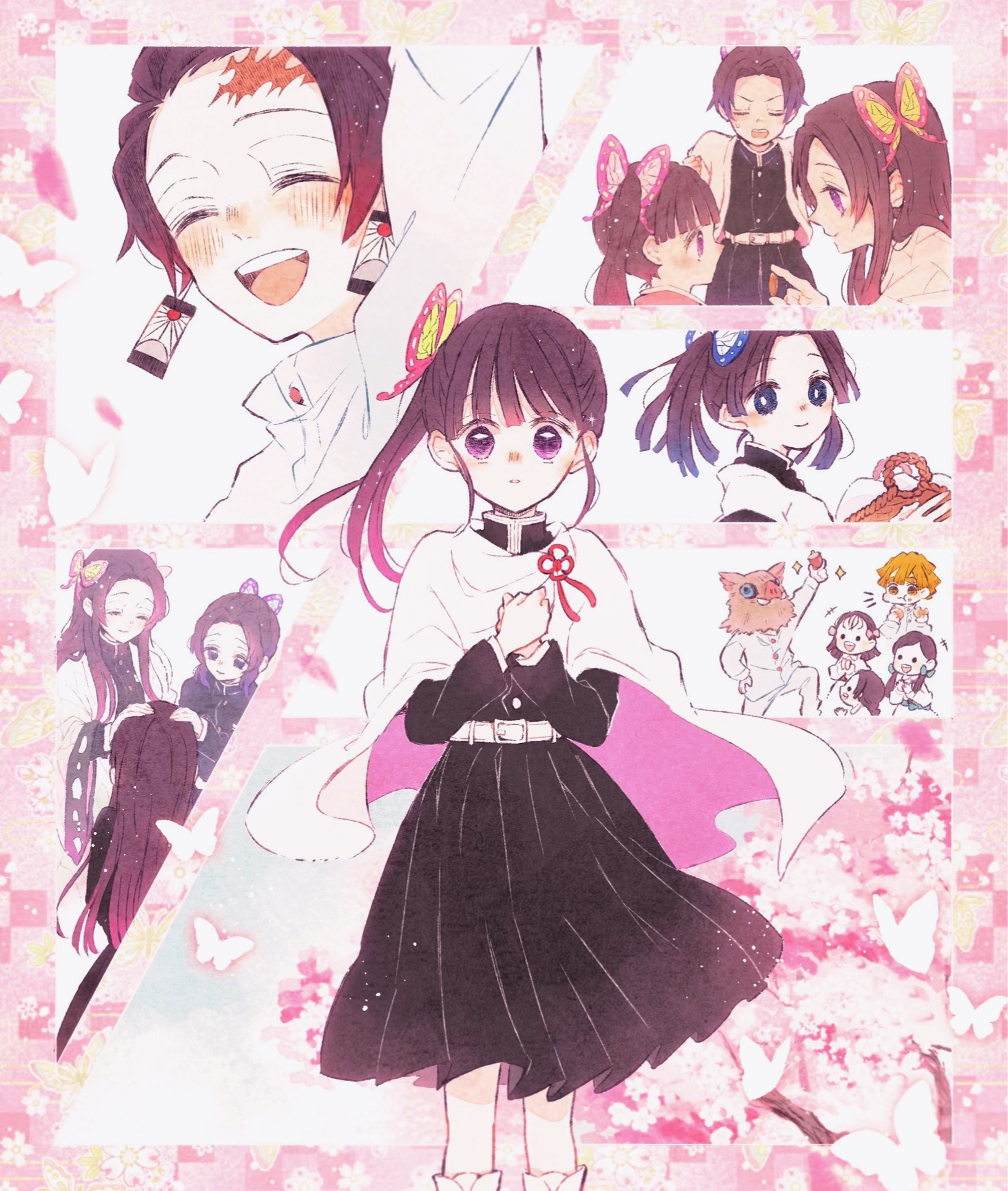 鬼灭之刃 一组暖暖的 ©️koame_。 