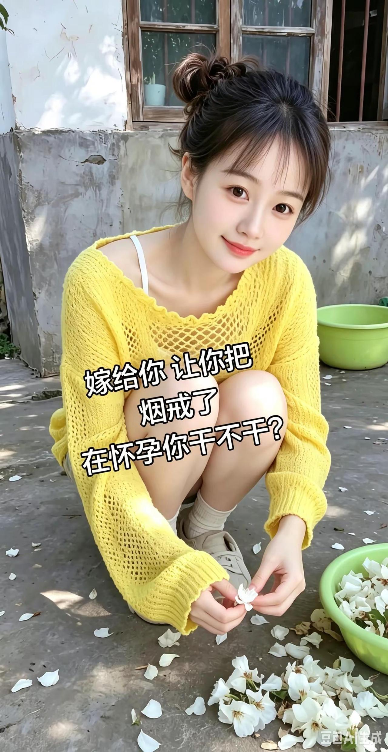 嫁给你，让你把烟戒了，你干不干？