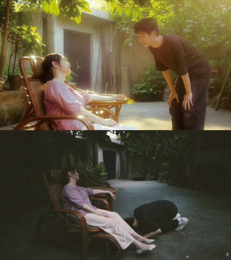 瑞鹤ins更新大穹和妈妈的背影剧照！是畏畏和吴妈妈💧梓渝演技高光 ​​​