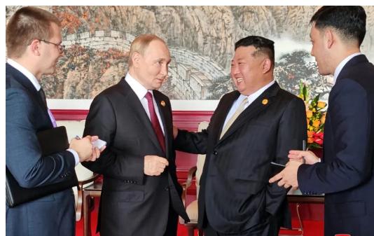 10 月 7 日是普京的生日，金正恩发来的贺电可不是简单的客套问候，字里行间全是
