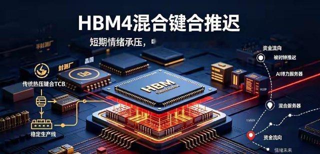 韩企突砍HBM4新技术！长电科技周一要被错杀？昨晚上刷到一条消息，我第一反应是—