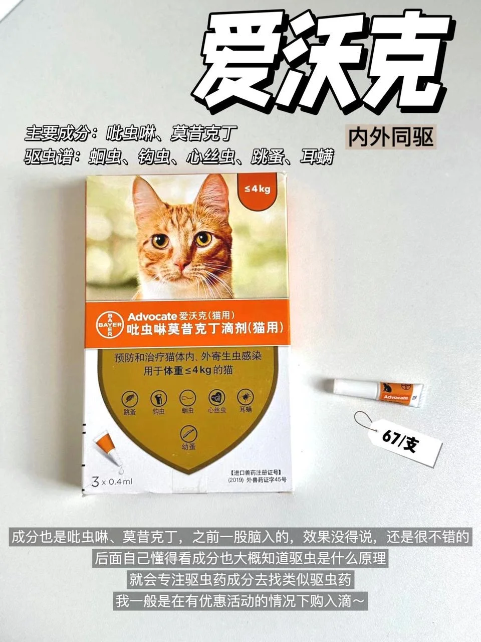 驱虫大作战‼️六款猫咪驱虫药真实分享🔥