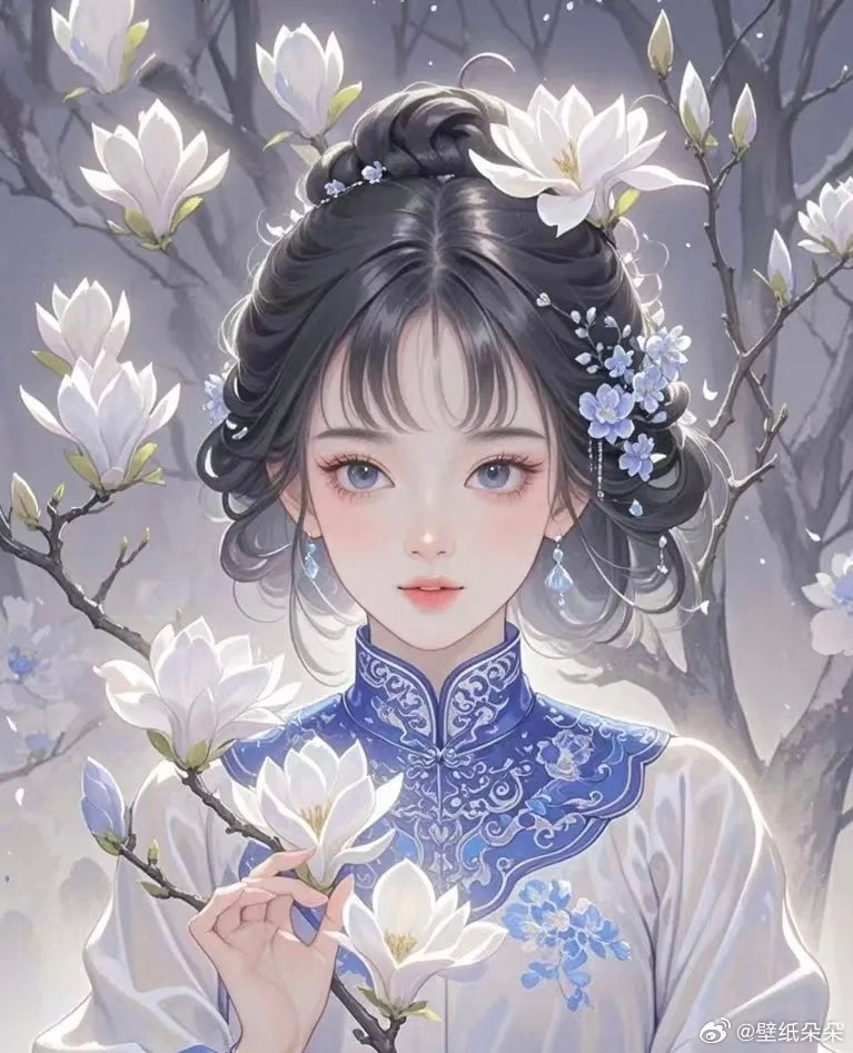 古风汉服女生头像 