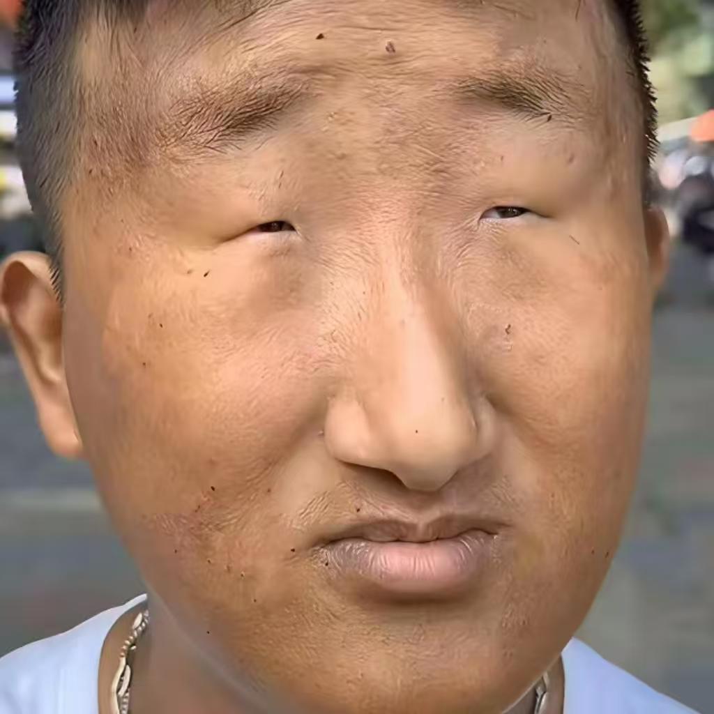 网上看到这张图片，

网友评论笑死人！

网友1说，长得帅就不批评你了，还微微地