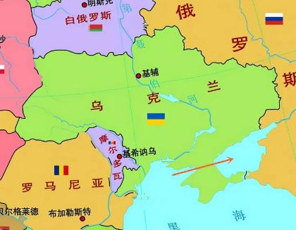 有人问俄罗斯算不算侵略者。其实打开地图仔细看就会发现，俄罗斯在乌克兰占的地方都有