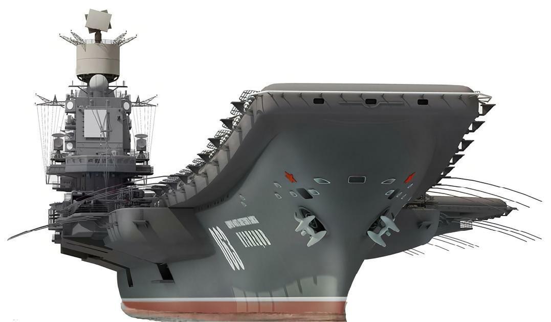 每天认识一件兵器 俄罗斯“库兹涅佐夫”号航空母舰“库兹涅佐夫”号航空母舰是俄罗斯