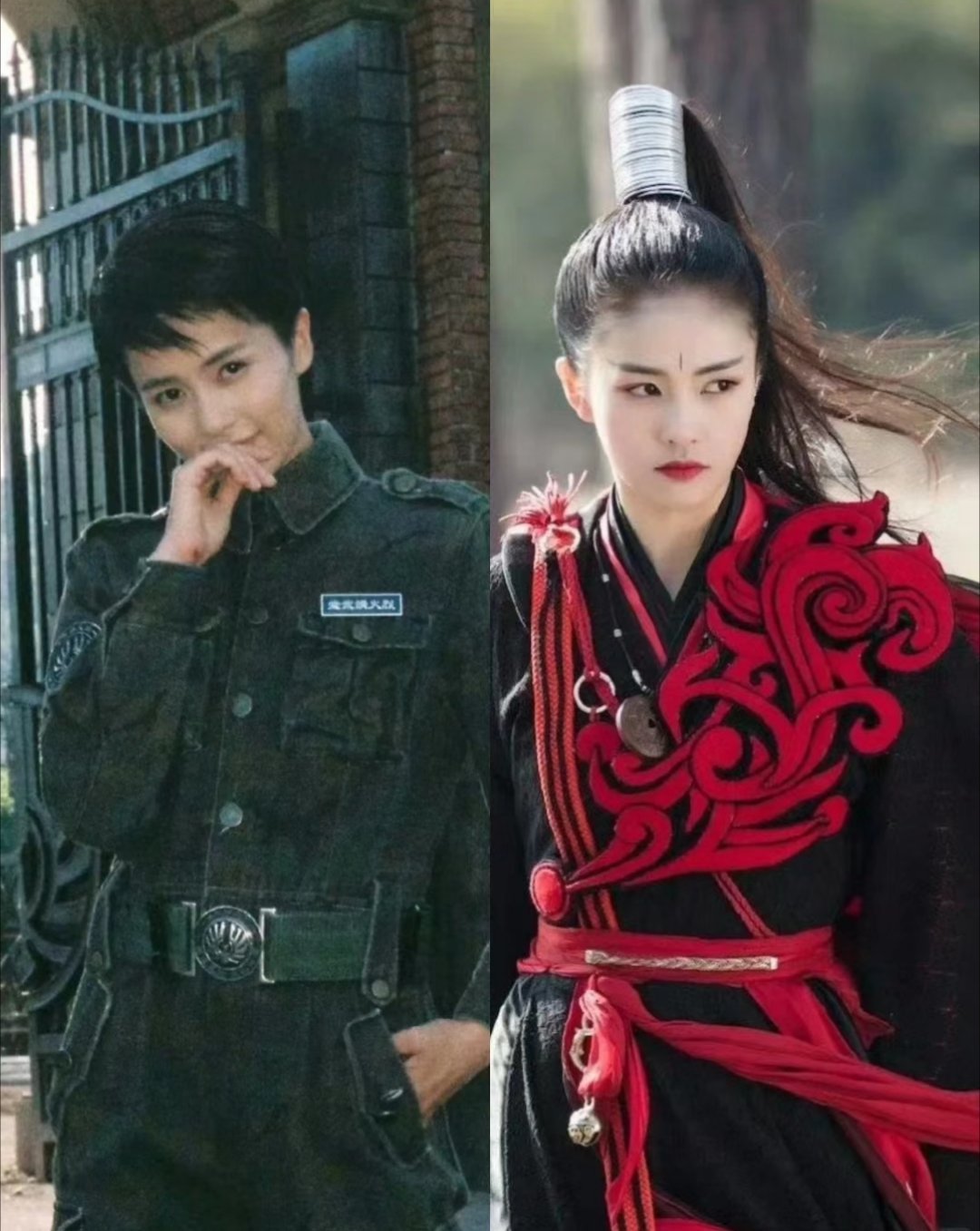 这两个造型，内娱还有哪个女明星能驾驭？ ​​​