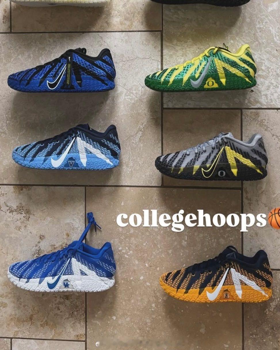 莫兰特分享 Nike Ja 3 大学配色，真多啊～