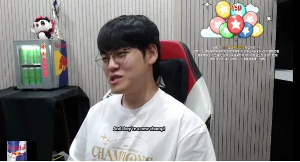 Gumayusi选手今日开播和粉丝们聊到全球总决赛期间的故事，原视频部分内容翻译