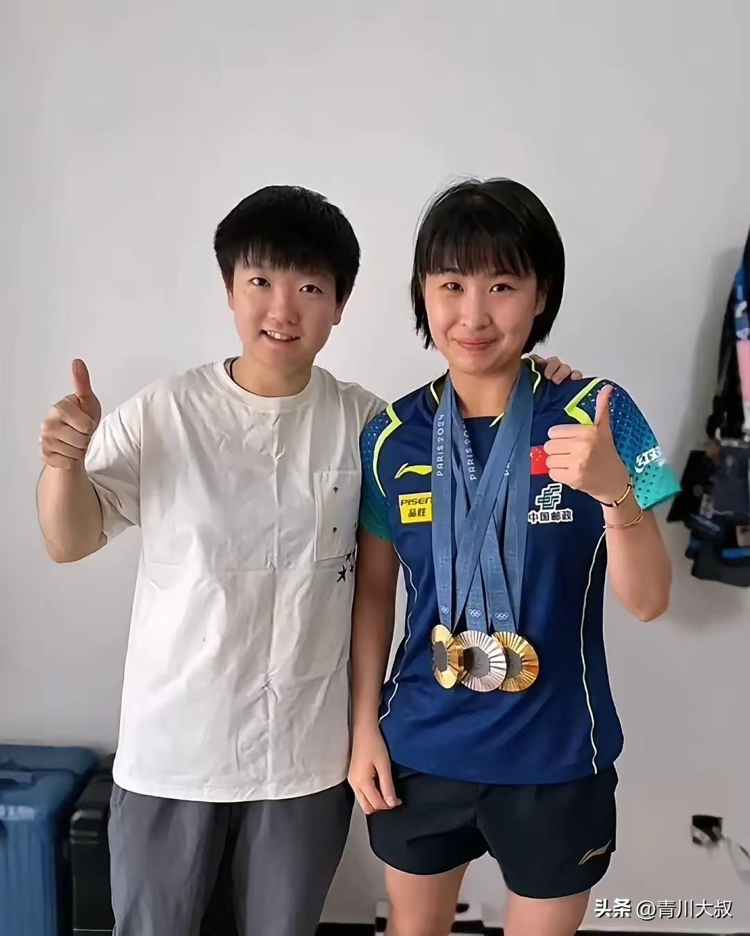 为什么孙颖莎不拍桥本帆乃香？
甚至她特别会打削球手和颗粒选手！
这次太原挑战赛就