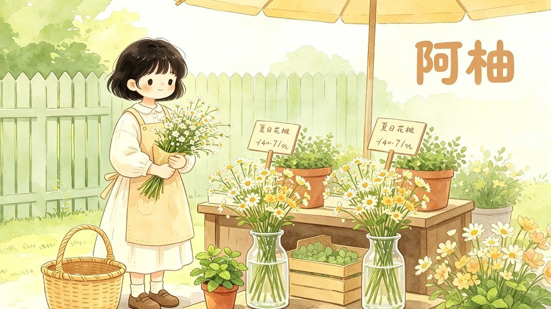 游戏夏日游趣狂欢季智领新局AI互动游戏创作｜《夏风庭院杂货馆》🔥 作品类型： 