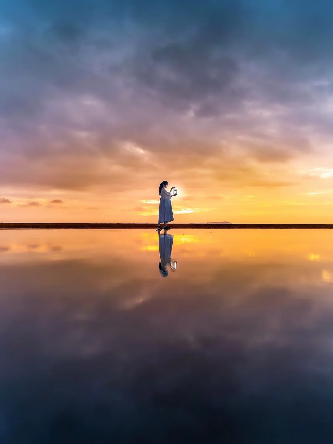 日本天空之境🌄这被称为日本的乌尤尼盐沼！